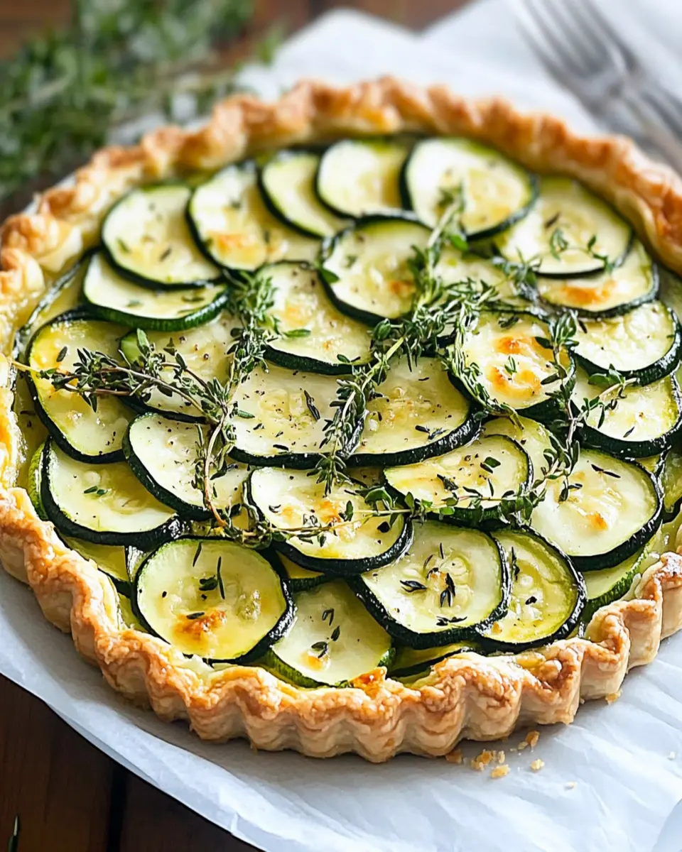 Irresistible Savory Zucchini Tart Recipe You’ll Love First Image First Image