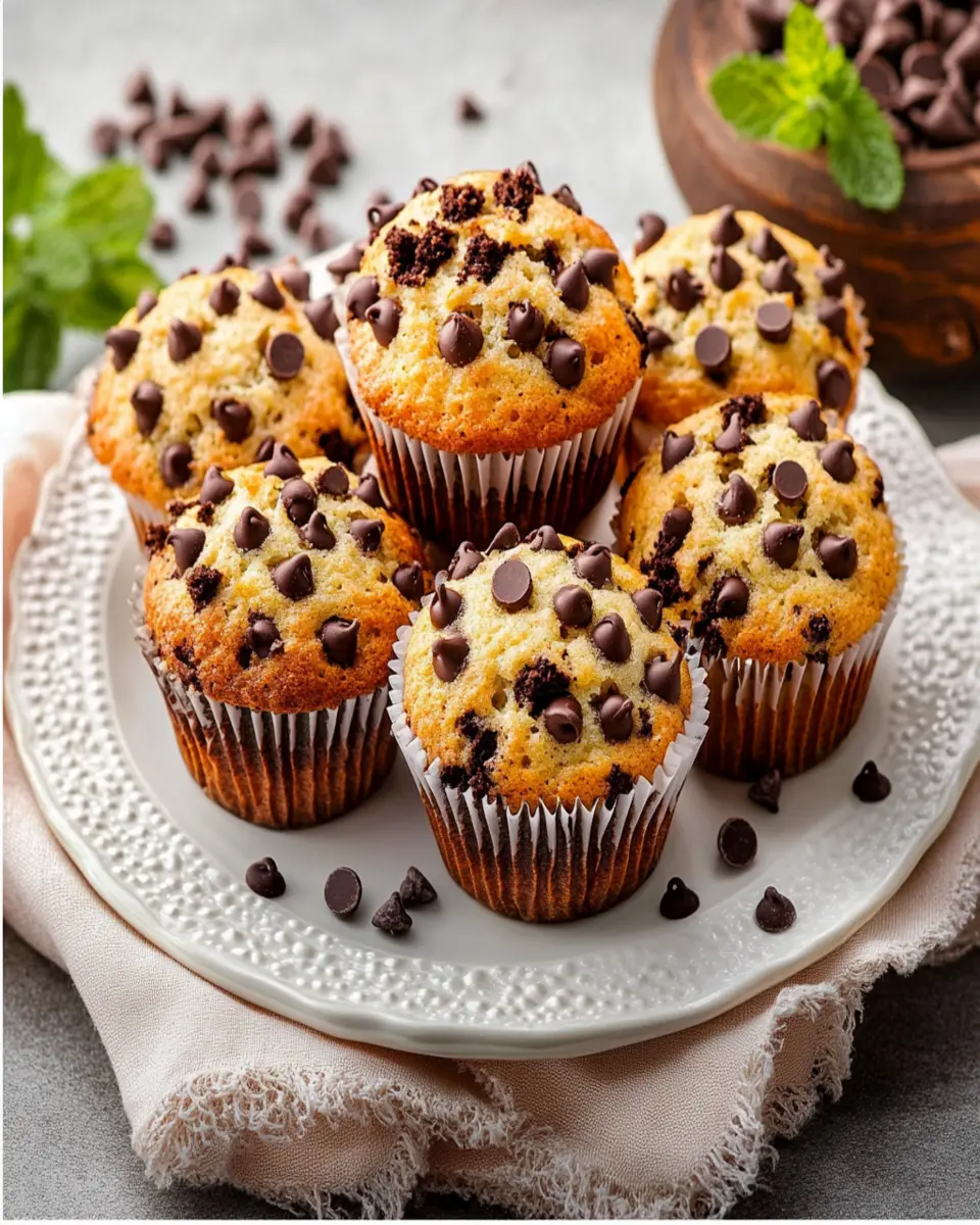 Chocolate Chip Muffins First Image First Image