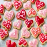 Mini Heart Sugar Cookies First Image First Image