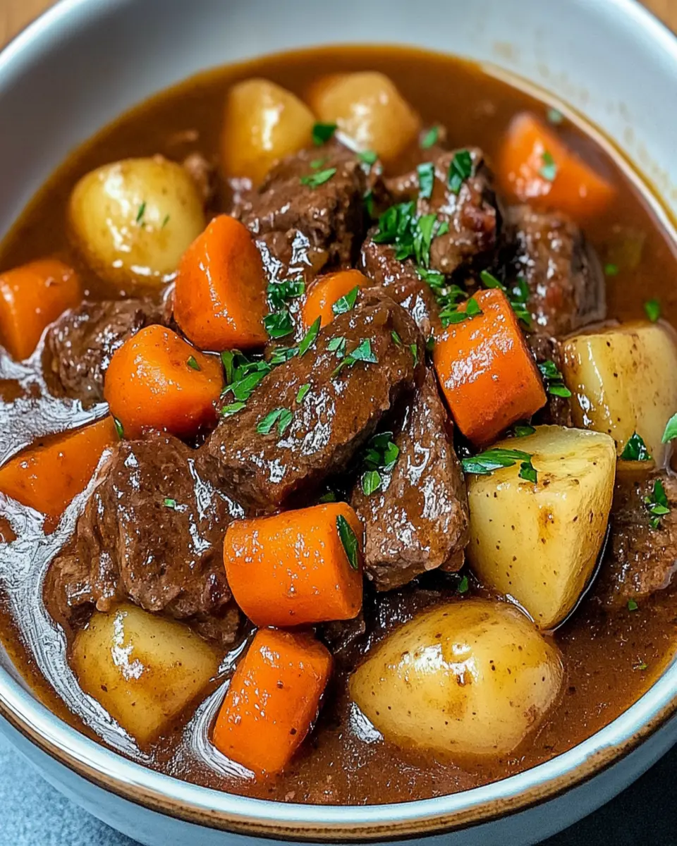 Irresistible Slow Cooker Beef Stew for Cozy Days First Image First Image