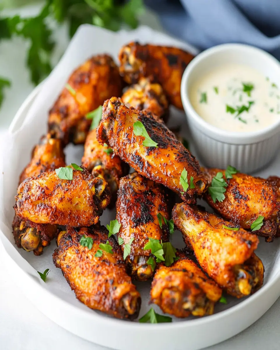 Air Fryer Chicken Wings First Image First Image
