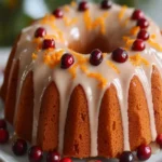 Cranberry Orange Bundt Cake First Image First Image