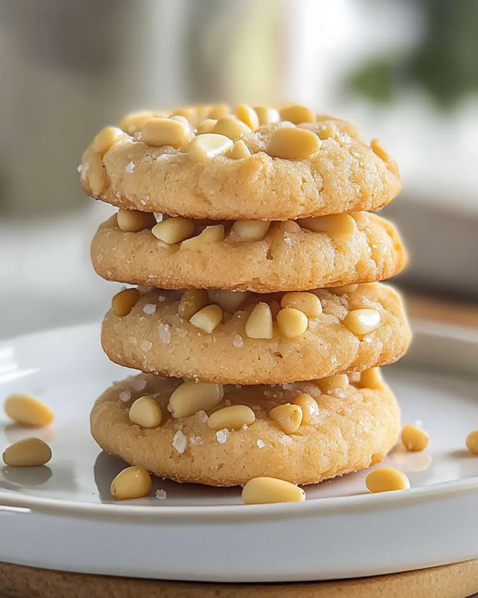 Italian Pignoli Cookies First Image First Image