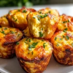 Cheesy Protein Egg Muffins First Image First Image
