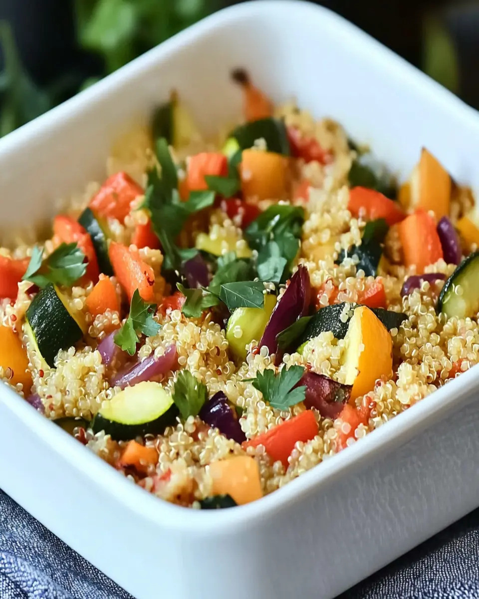 Veggie-Packed Quinoa Casserole: Comfort Food Redefined First Image First Image