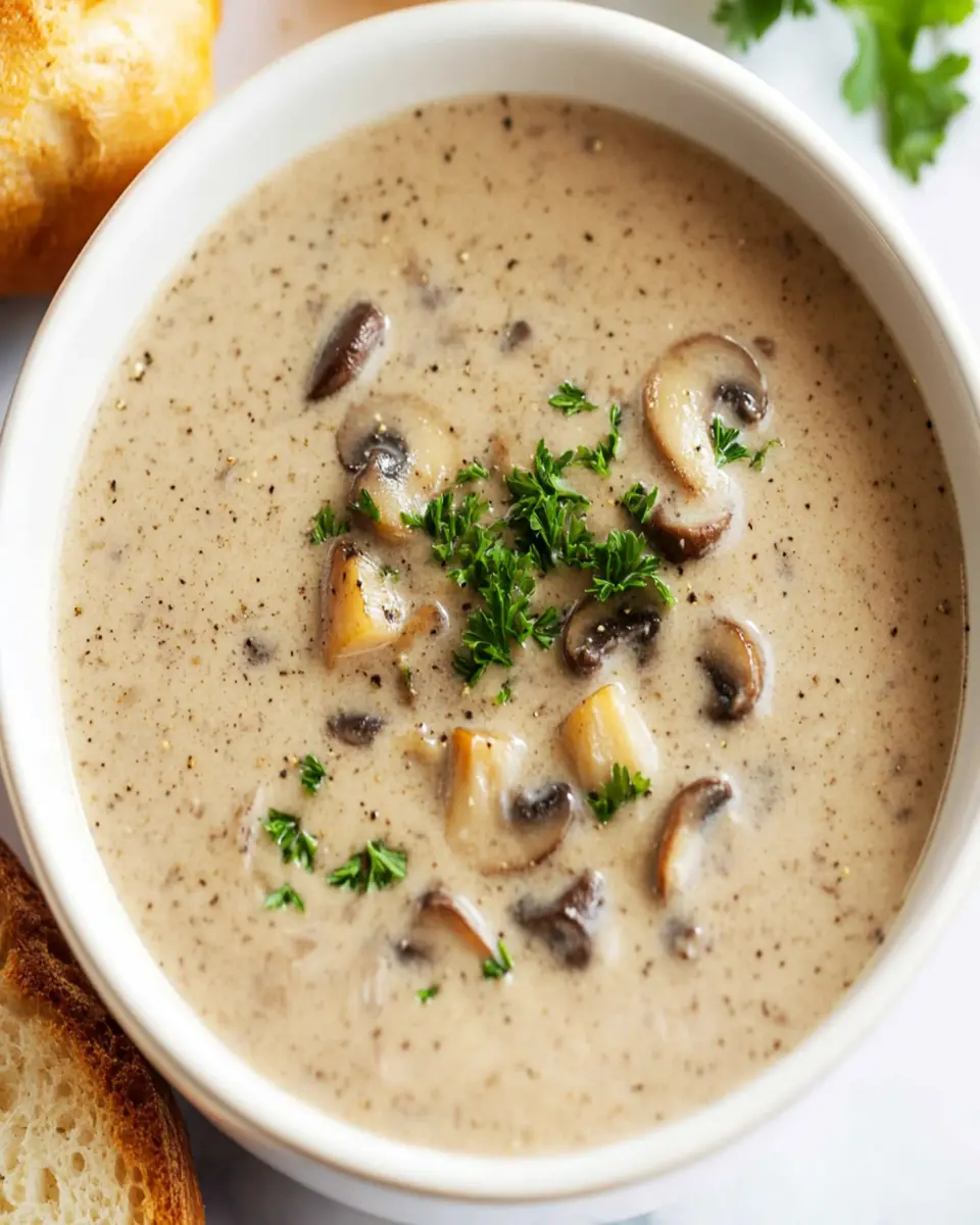 Cream of Mushroom Soup First Image First Image