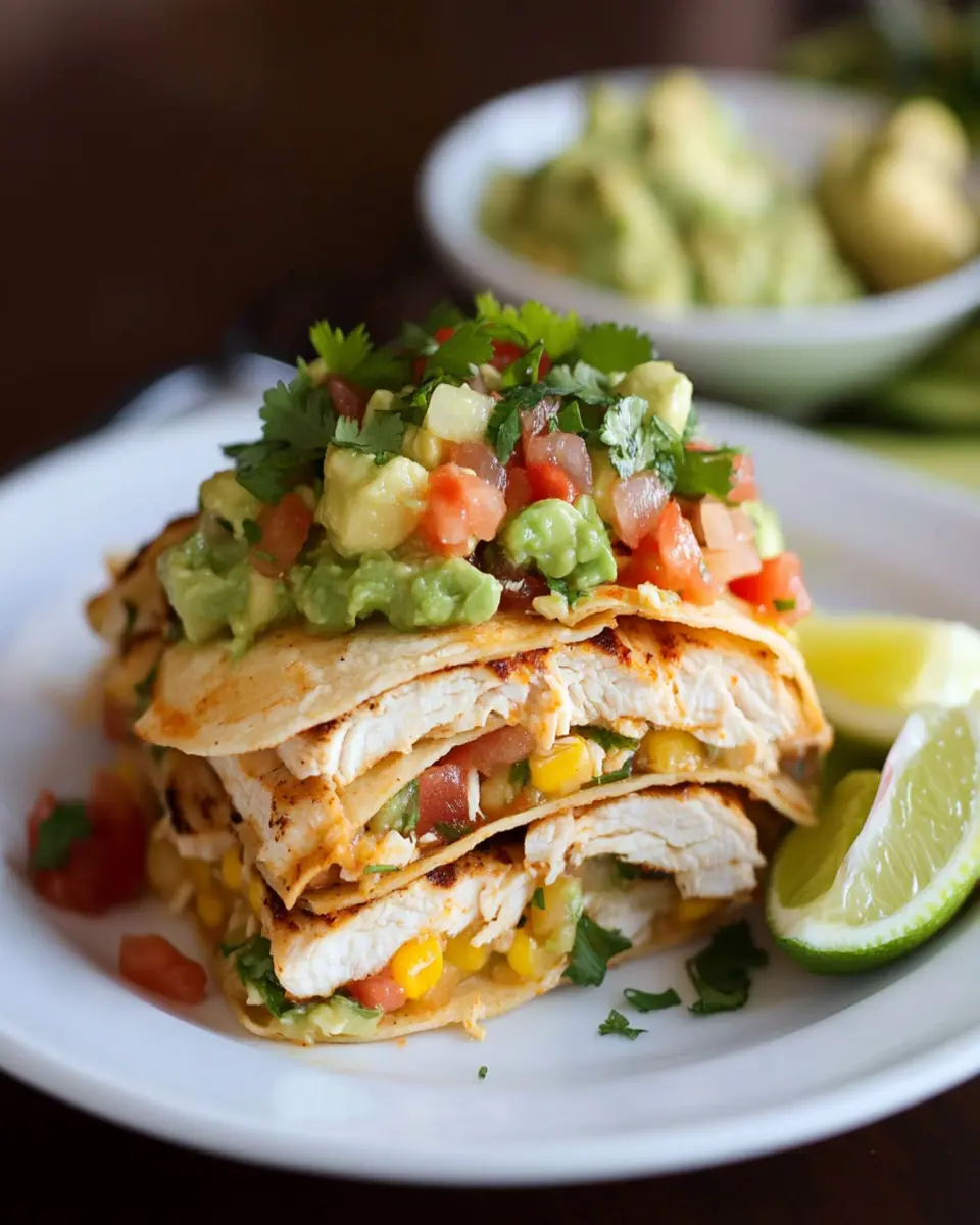 Chicken Tortilla Stack First Image First Image