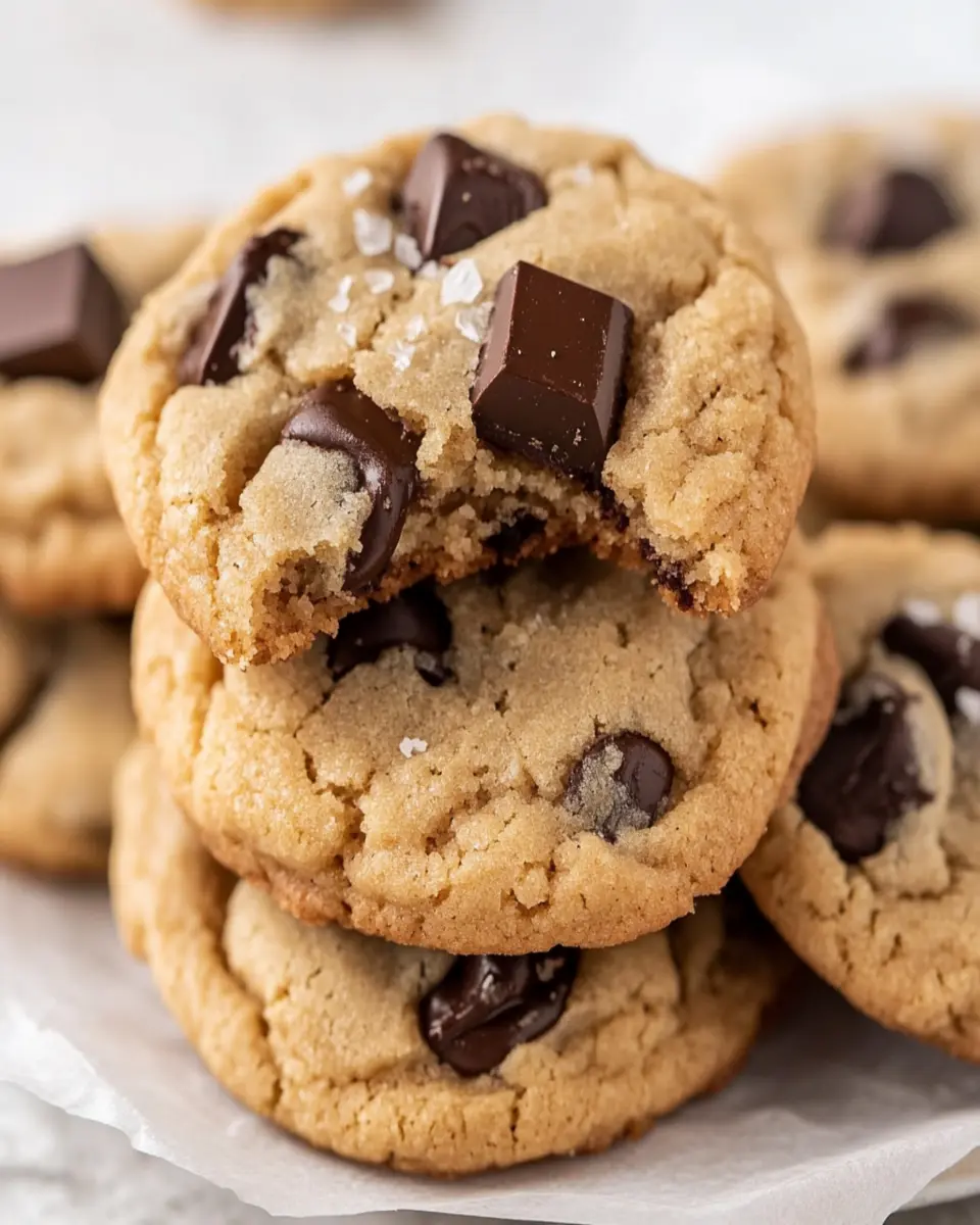 BEST No Egg Chocolate Chip Cookies (With Cream Cheese) First Image First Image