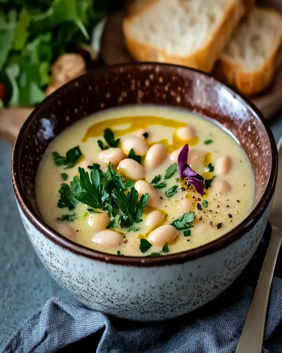 Delicious Greek White Bean Soup You’ll Want Every Winter First Image First Image