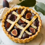 Fig Tart (Italian crostata) First Image First Image