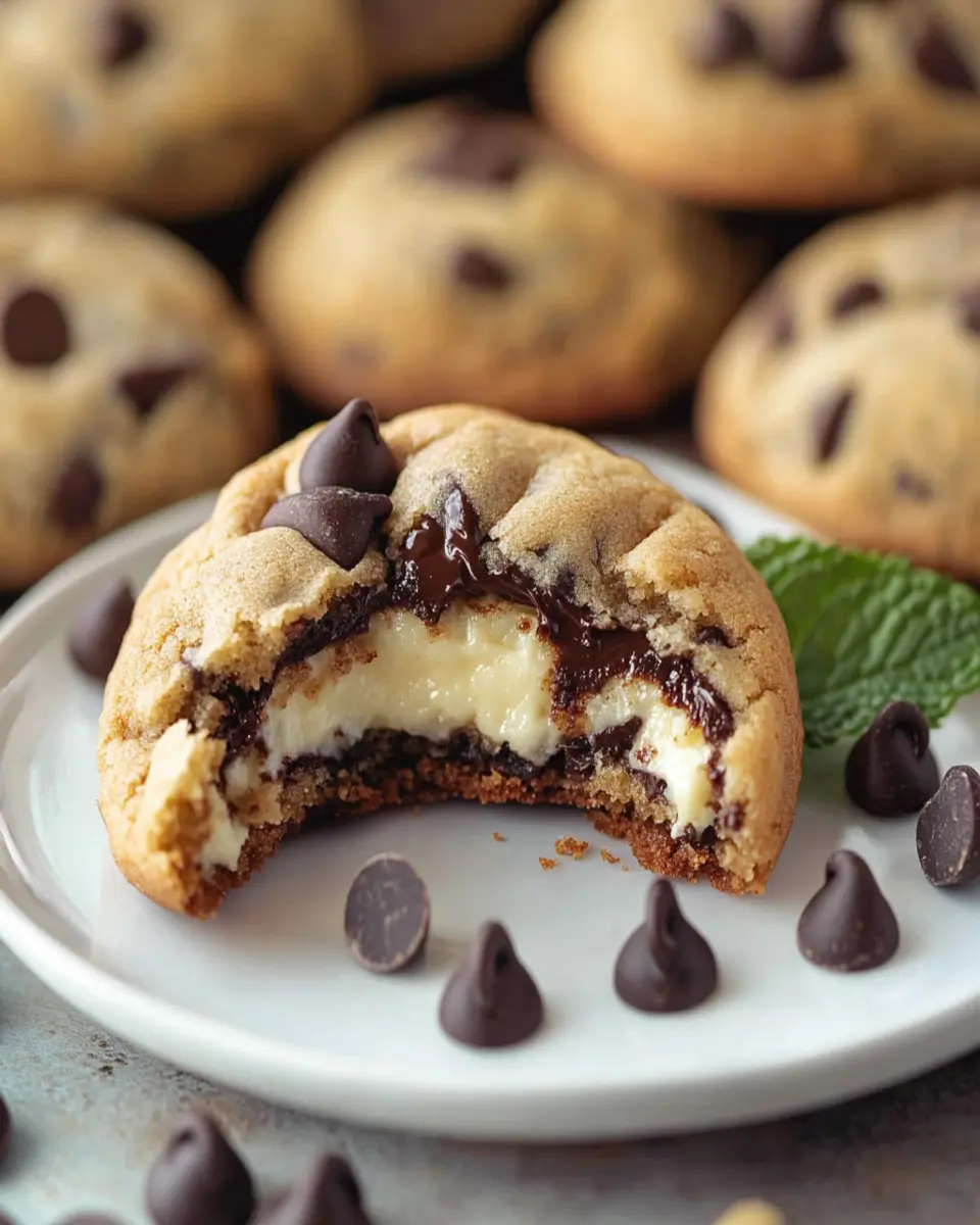 Cheesecake Stuffed Cookies First Image First Image