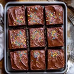 Easy Chocolate Cake Traybake First Image First Image