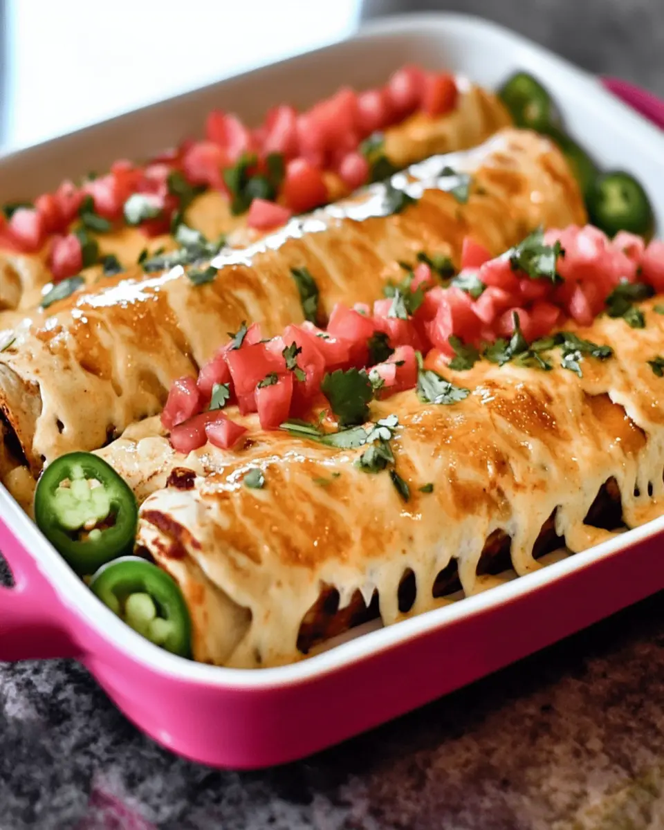 Creamy Queso Chicken Enchiladas for Effortless Family Dinners First Image First Image