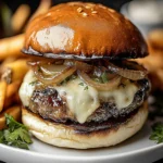 Irresistible French Onion Soup Burgers Recipe to Savor First Image First Image