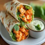 Spicy Buffalo Chicken Wraps First Image First Image