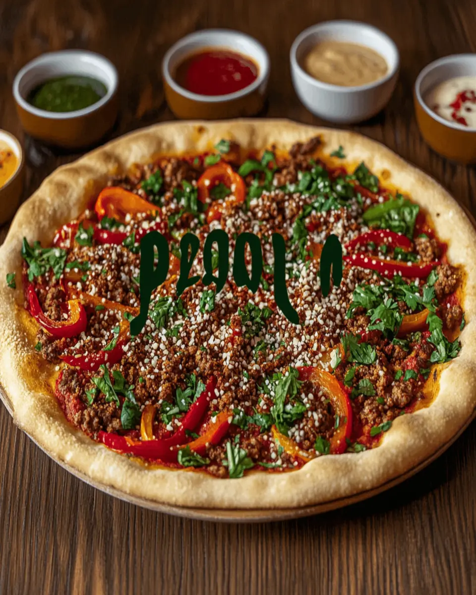 Baked Turkish Pizza Recipe First Image First Image