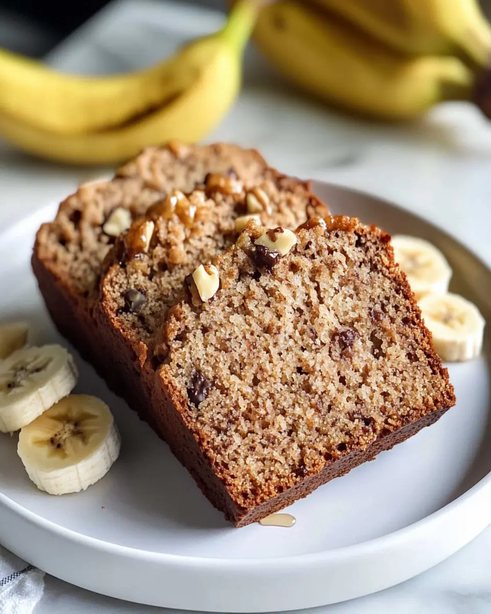Best Healthy Banana Bread, Dietitian Recipe, Easy First Image First Image
