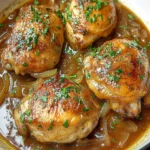 Irresistible Skillet Chicken in Onion Sauce Recipe First Image First Image