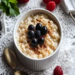Old-Fashioned Baked Rice Pudding Recipe First Image First Image