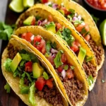 Easy Ground Beef Tacos First Image First Image