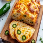 No Knead Cheddar Jalapeño Bread First Image First Image