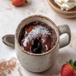 Chocolate Molten Lava Cake in a Mug First Image First Image