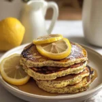 Lemon Poppy Seed Pancakes (Greek Yogurt for Protein) First Image First Image