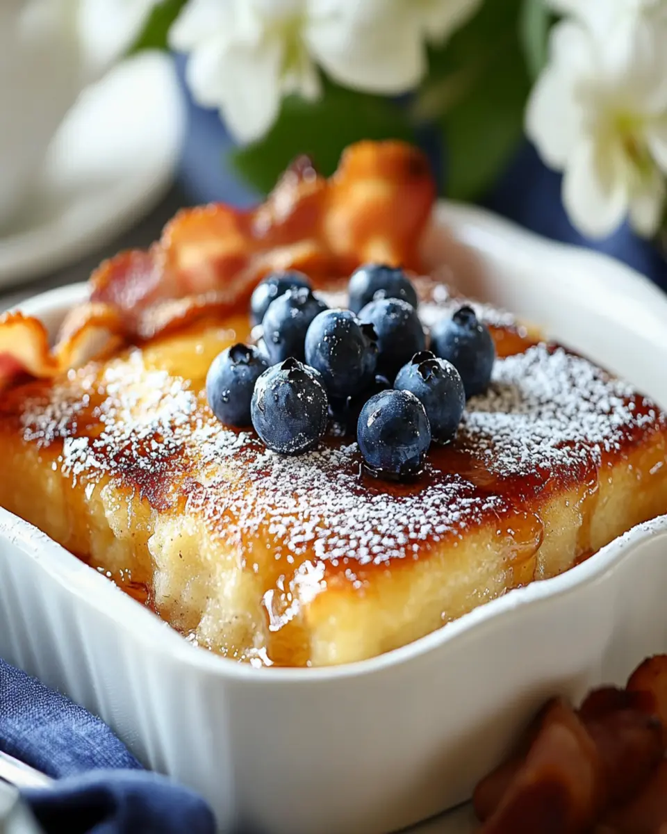 Easy Pancake Casserole Recipe First Image First Image