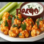 Crispy Baked Buffalo Cauliflower Bites Recipe First Image First Image
