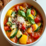 Italian Summer Soup First Image First Image