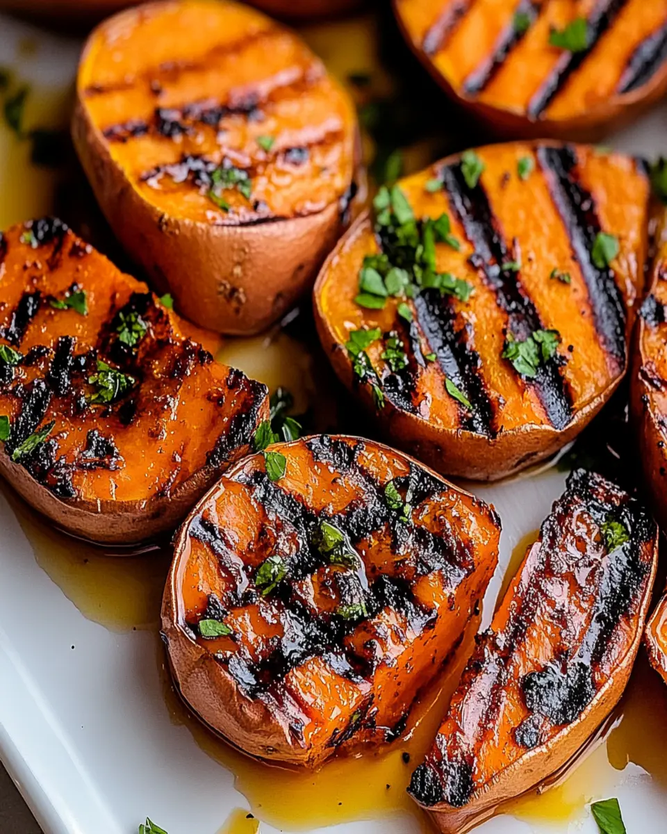 Irresistible Grilled Sweet Potatoes: 5-Minute Recipe First Image First Image