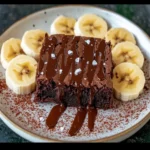 Fudgy Banana Bread Brownies Recipe First Image First Image