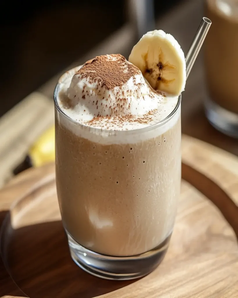 banana coffee (banana iced coffee) First Image First Image