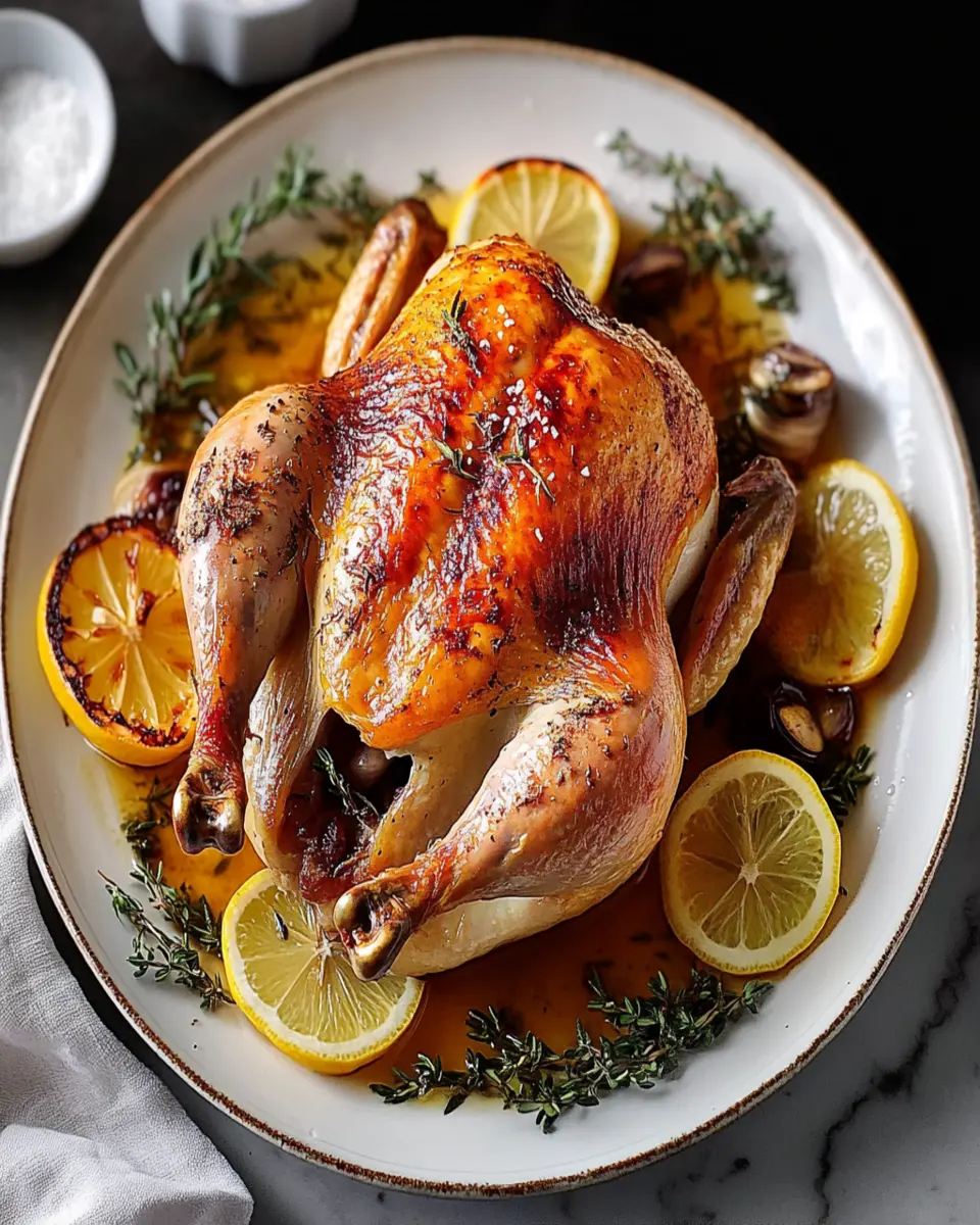 No-Fail Roast Chicken with Lemon and Garlic First Image First Image
