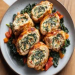 CREAMY SPINACH STUFFED PIMENTO CHEESE CHICKEN First Image First Image