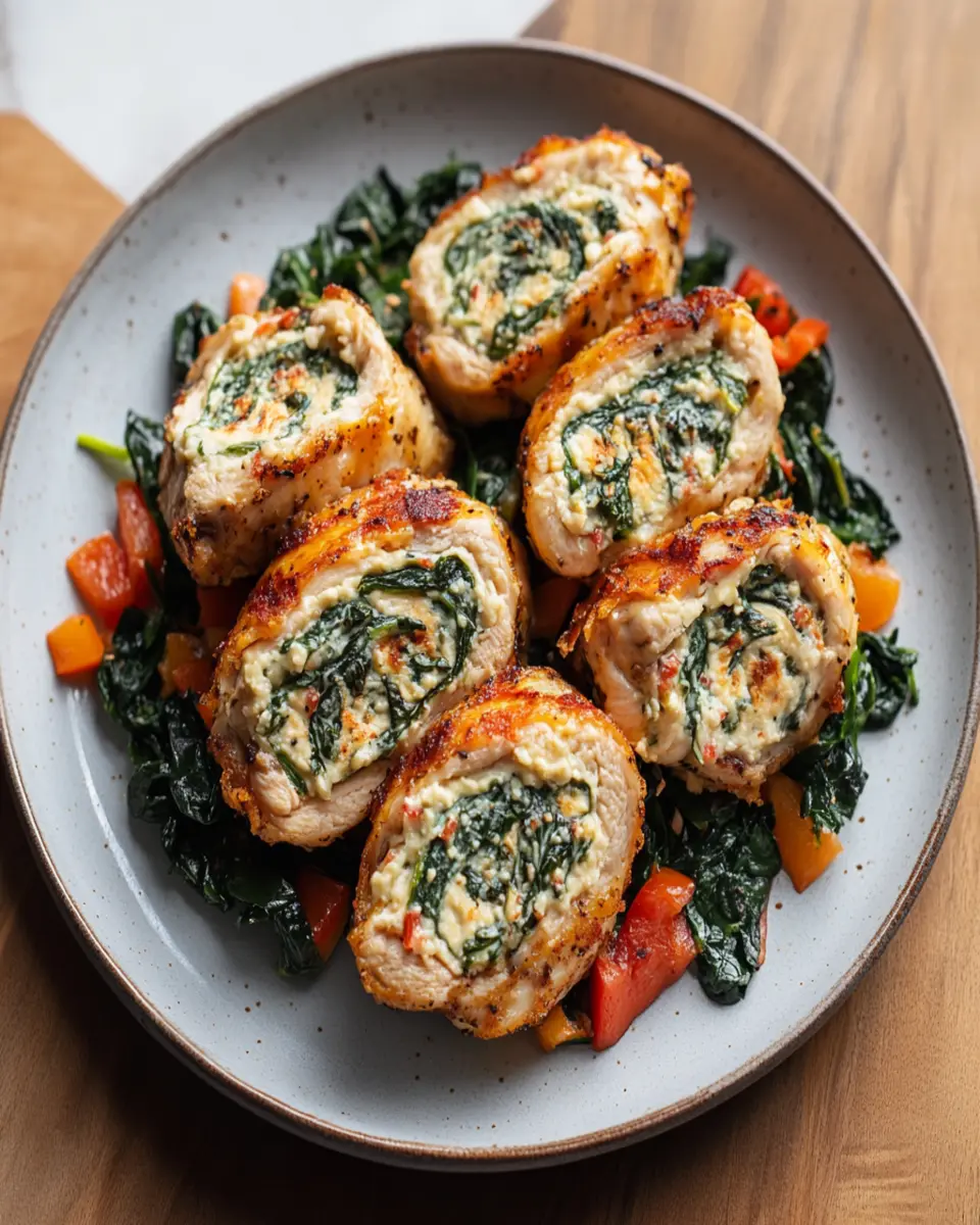 CREAMY SPINACH STUFFED PIMENTO CHEESE CHICKEN First Image First Image