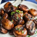 Smoked Mushrooms (Pellet Grill Recipe) First Image First Image