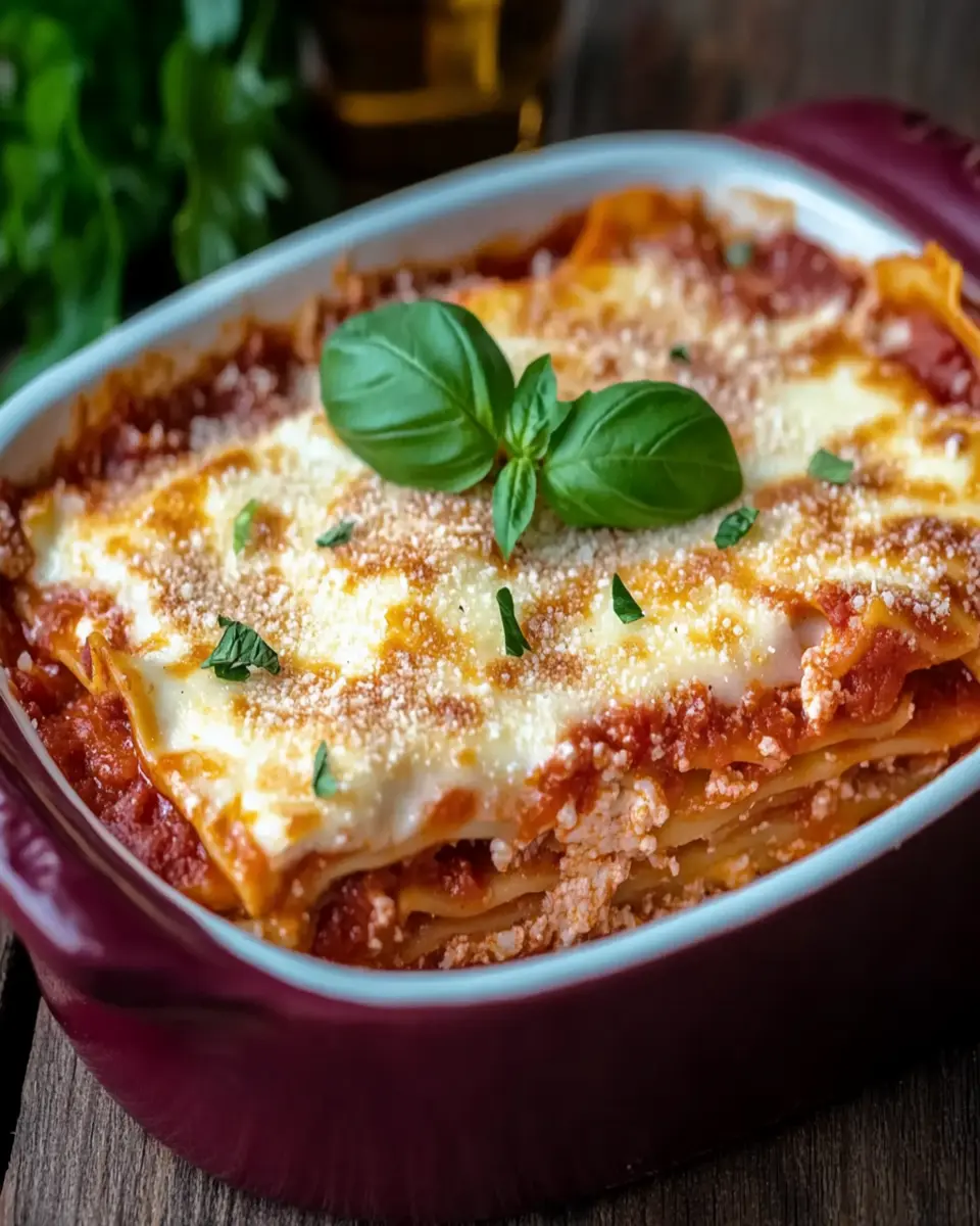 Decadent Best Homemade Lasagna for Heartwarming Dinners First Image First Image