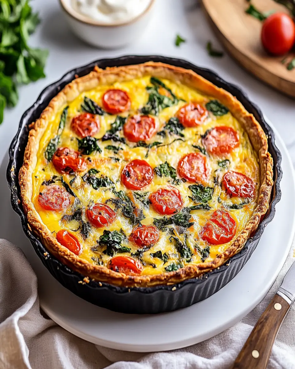 Irresistible Potato Crust Quiche Recipe for Brunch Lovers First Image First Image
