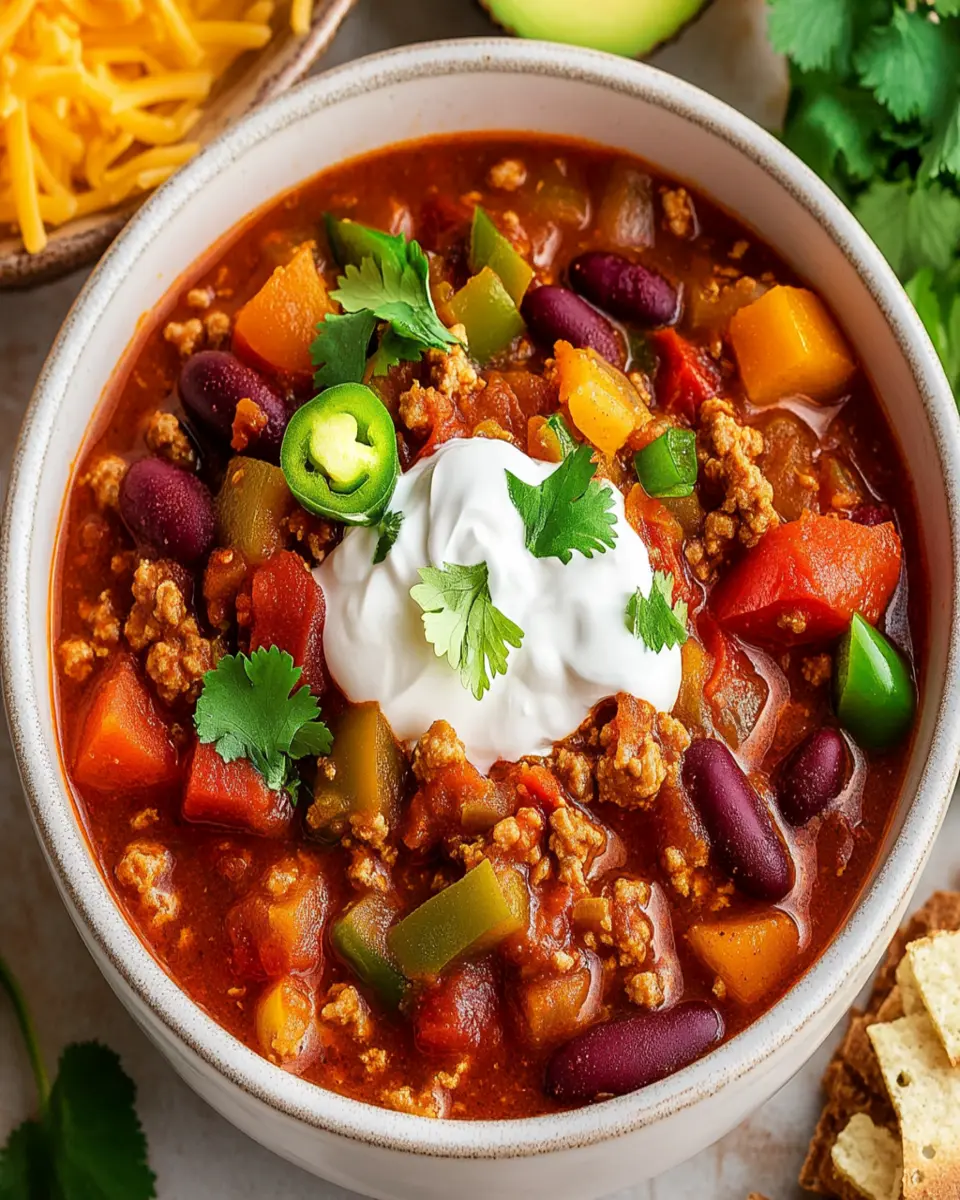 Ground Turkey Chili First Image First Image