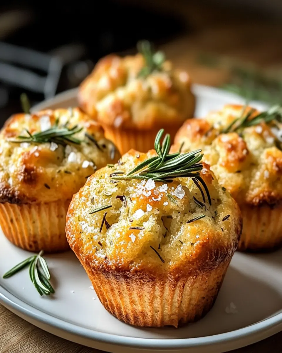 Garlic Rosemary Muffins Bake in Just 20 Minutes—Irresistible! First Image First Image
