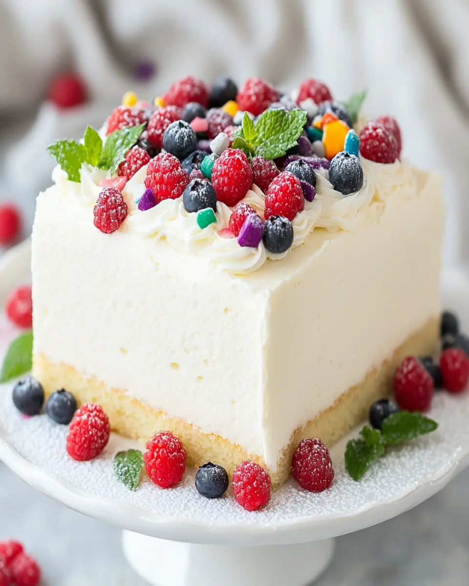 How to make Box Cake Better (White Cake) First Image First Image