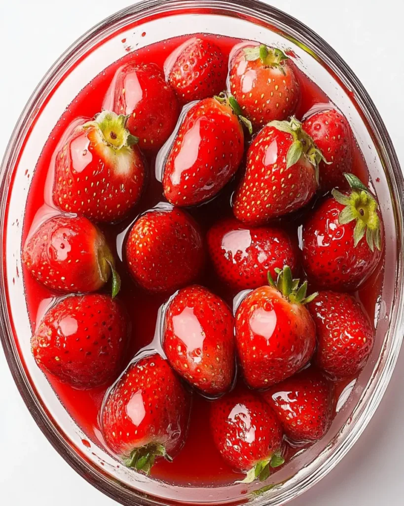 How to Make Macerated Strawberries {2 Ingredients} First Image First Image