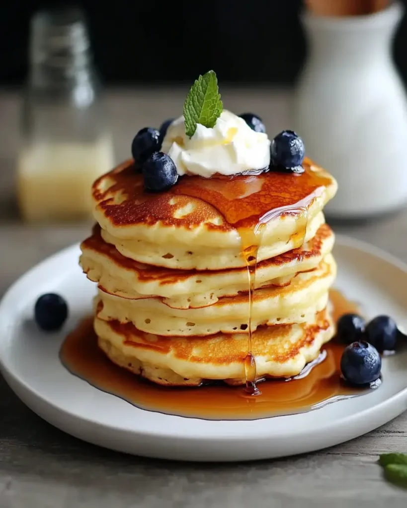 Greek Yogurt Pancakes First Image First Image