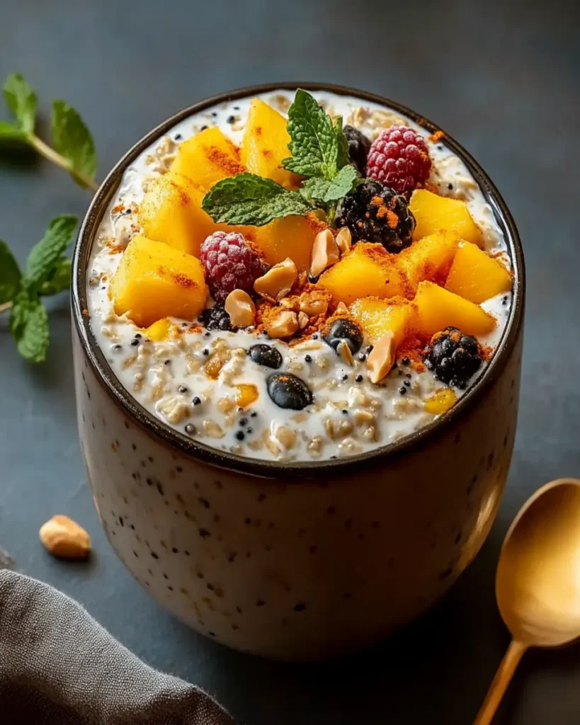 Nourishing Indian Overnight Oats First Image First Image