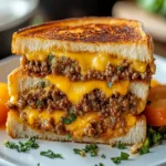 Ultimate Cheesy Ground Beef Melt First Image First Image