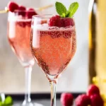 Raspberry Blush Prosecco Cocktail First Image First Image