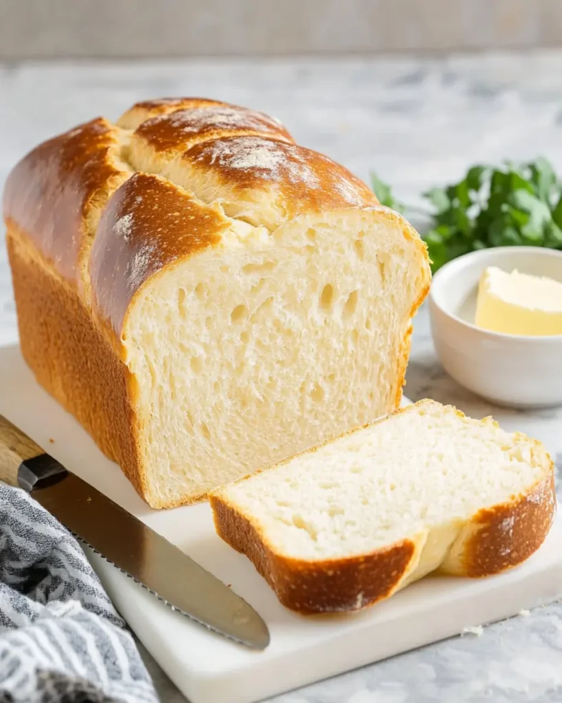 Homemade White Bread First Image First Image