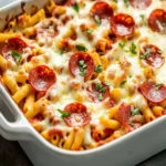 Easy Pizza Pasta Bake First Image First Image