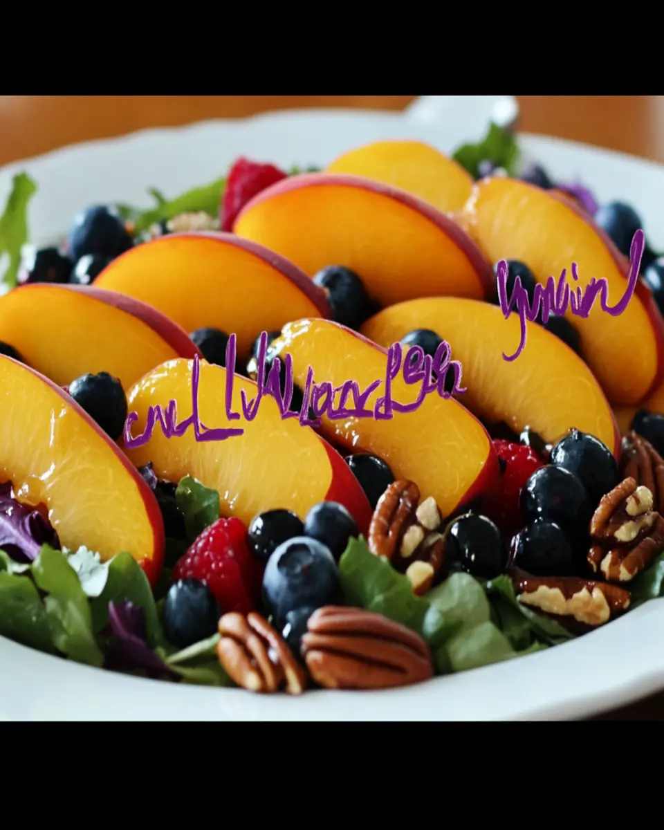 Millionaire Peach Salad First Image First Image